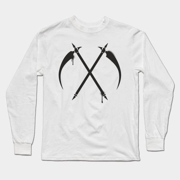Reaper Scythes Long Sleeve T-Shirt by Genessis
